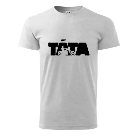 Táta nápis - motorka chopper