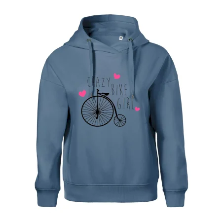 Crazy bike girl