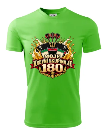 Moje krevní skupina je 180