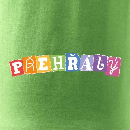 Přehřátý - písmena