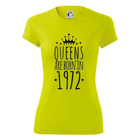 Queens are born in 1972