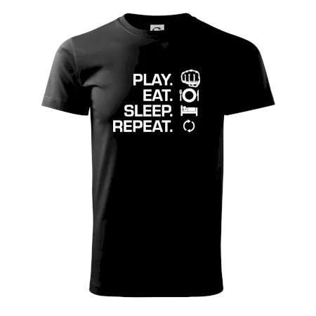 MMA eat sleep repeat
