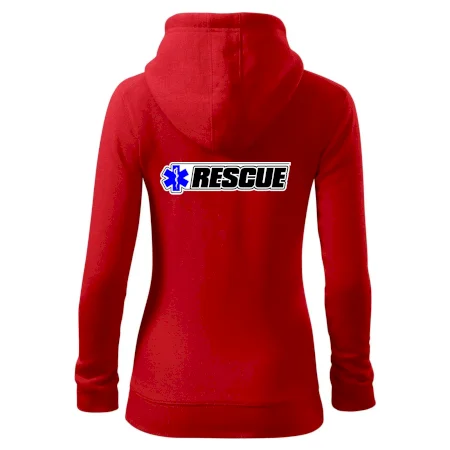 Záchranář rescue kříž modrý