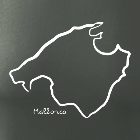 Mallorca - obrys ostrova