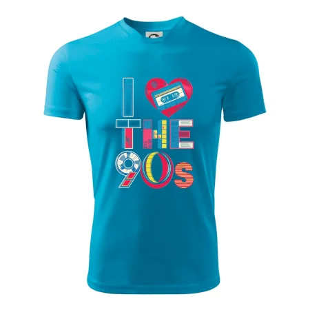 I love 90s - srdce a kazeta