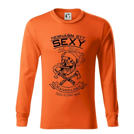 Nesnáším být sexy - dřevorubec