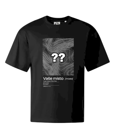 Vaše místo - vrstevnice v obdélníku