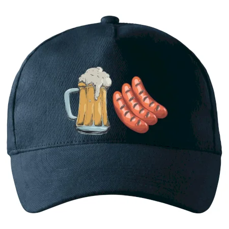 Pivo a klobása