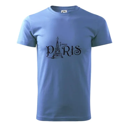 Paris nápis Eiffelovka rovný