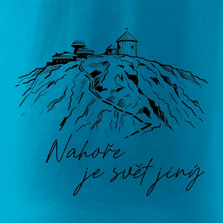 Sněžka Nahoře je svět jiný