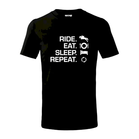 Ride Eat Sleep Repeat koně