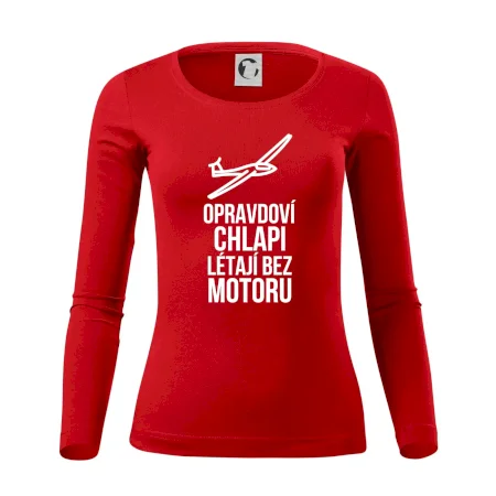 Opravdovi chlapi létají bez motoru
