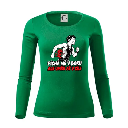 Běžec píchá mě v boku