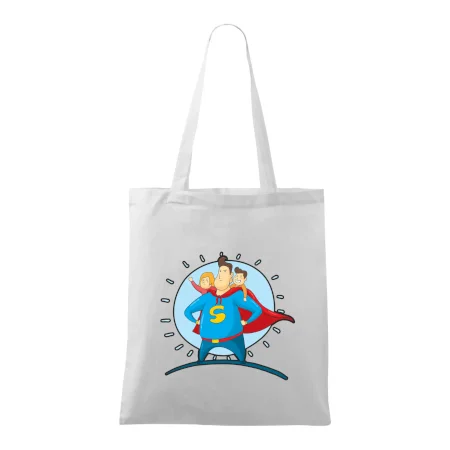 Táta superman - holka a kluk