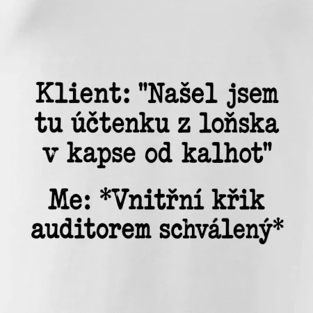 Klient a vnitřní auditorský křik