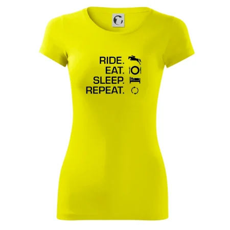 Ride Eat Sleep Repeat koně