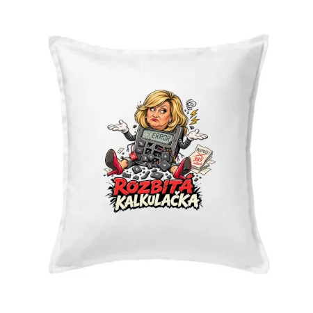 Alenka - rozbitá kalkulačka