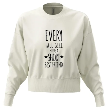 Every tall girl needs a short best friend