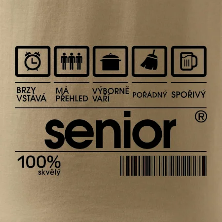 Čárový kód senior