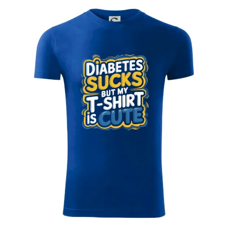 Diabetes sucks but my t-shirt is cute