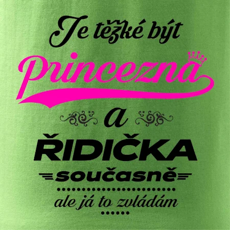 Je těžké být princezna - řidička