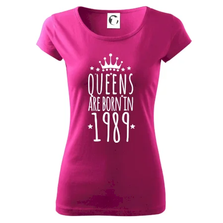 Queens are born in 1989