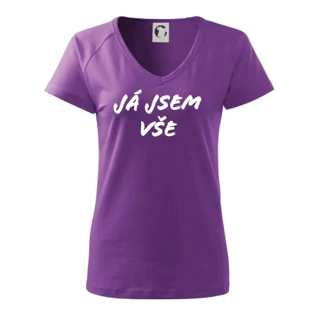 Nápis Já jsem vše!