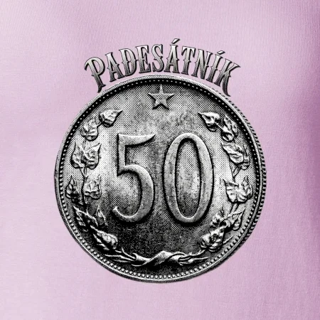 Padesátník 1963 - 1978 s nápisem