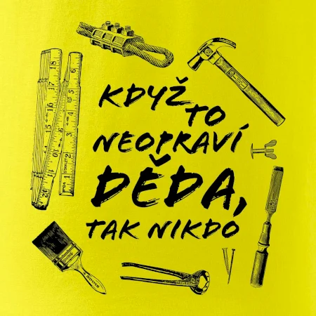 Když to neopraví děda, tak nikdo černobílé
