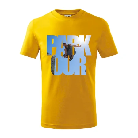 Parkour nápis nebe
