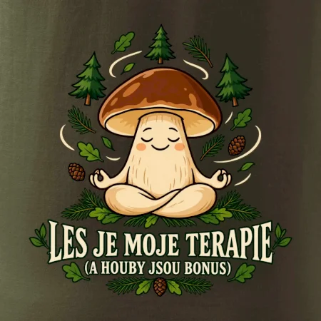 Les je moje terapie, houby jsou bonus