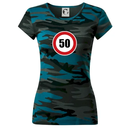 Dopravní značka - omezení rychlosti 50