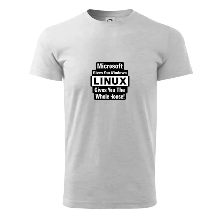 Microsoft Gives You Windows LINUX Gives You The Whole House!