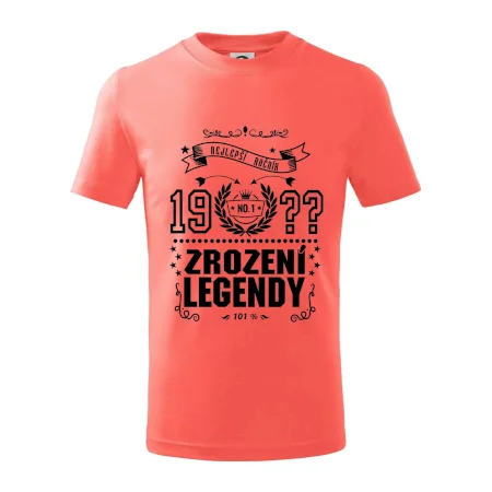 Zrození legendy - pro všechny - vlastní letopočet