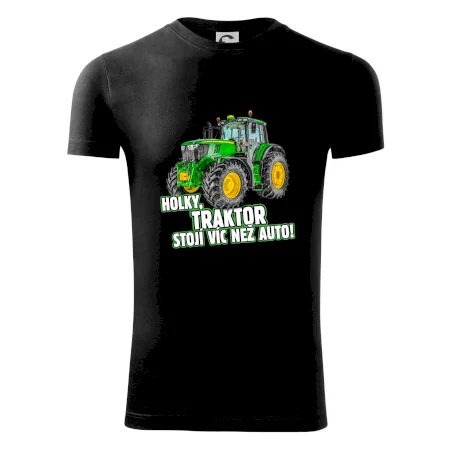 Holky, traktor stojí víc než auto