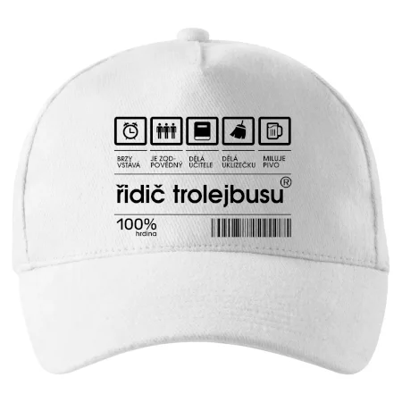 Čárový kód -  Řidič trolejbusu