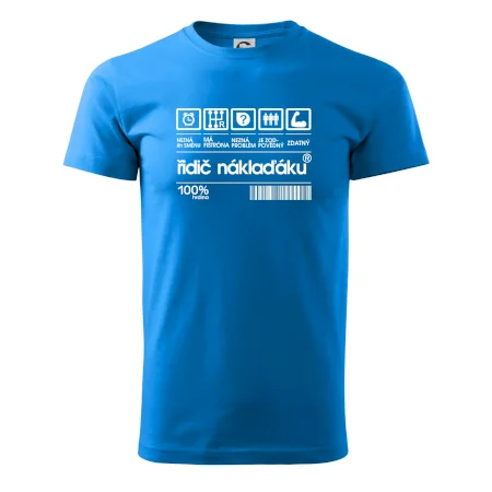 Čárový kód řidič náklaďáku