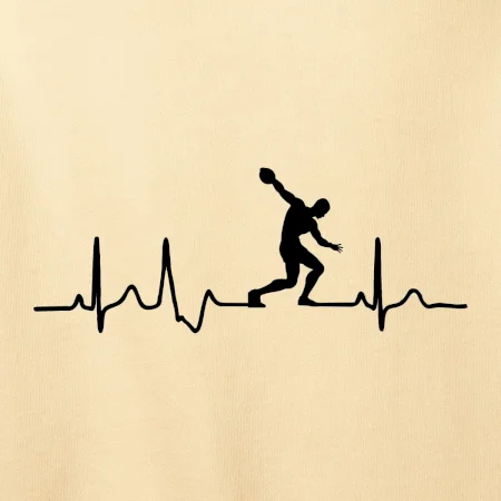 EKG hod diskem