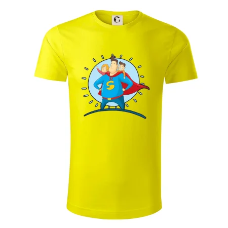 Táta superman - holka a kluk