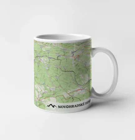 Hrnek - Novohradské hory mapa