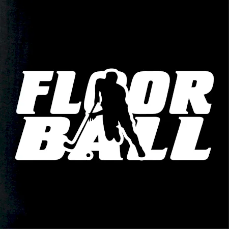 Floorball nápis rovný