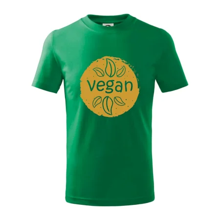 Vegan hnědá kruh