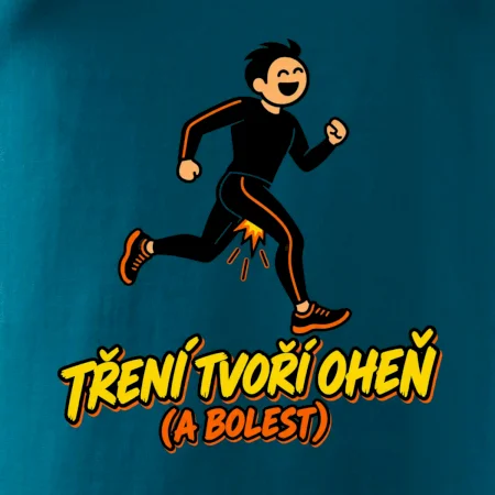 Běžecké tření tvoří oheň