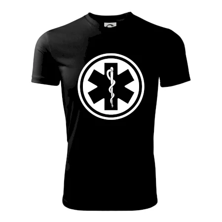 Rescue logo samostatné kulaté