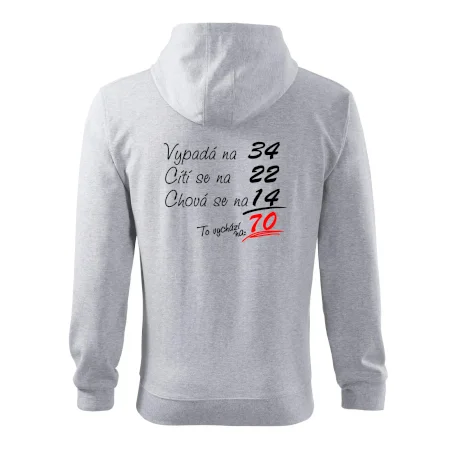 Vypadá, cítí se, chová se - 70 let