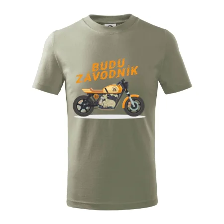 Budu závodník  žlutý cafe racer