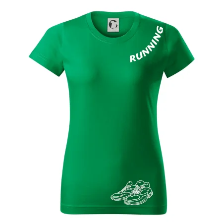 Running nápis šikmo