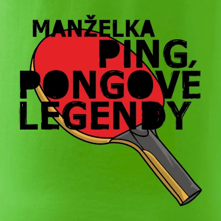 Manželka ping pongové legendy