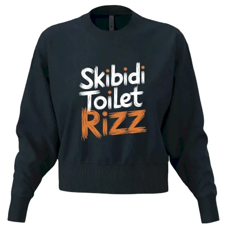 Skibidi Toilet Rizz nápis