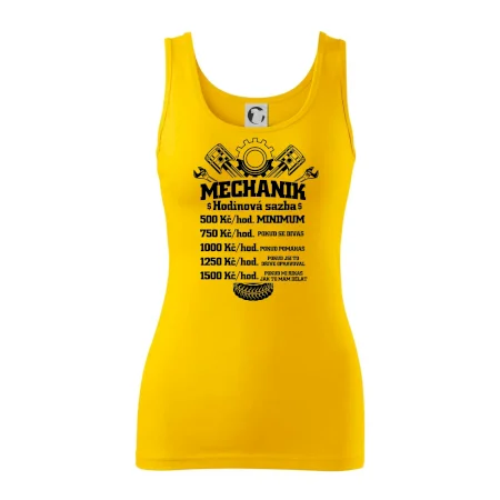 Mechanik - hodinová sazba
